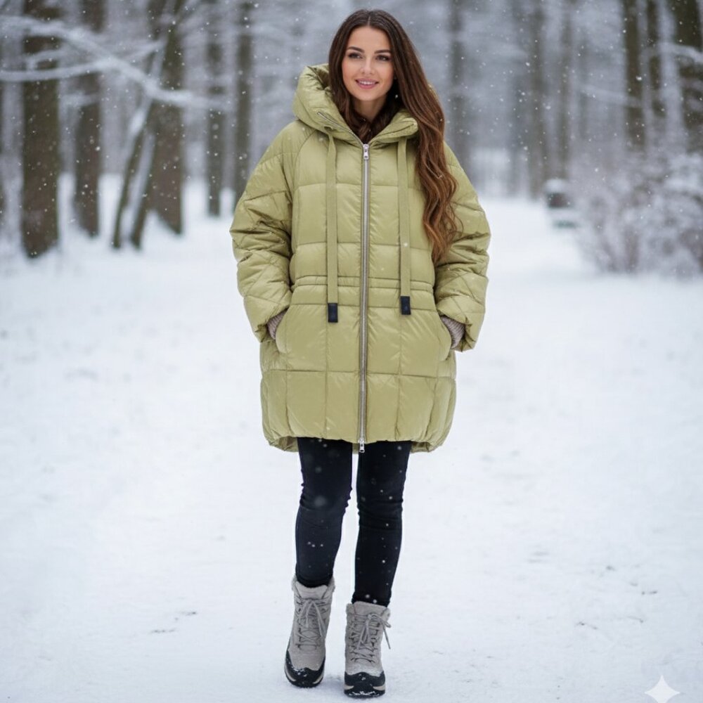 New Oversize Down Puffer Coat